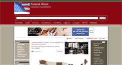Desktop Screenshot of funeralunion.org